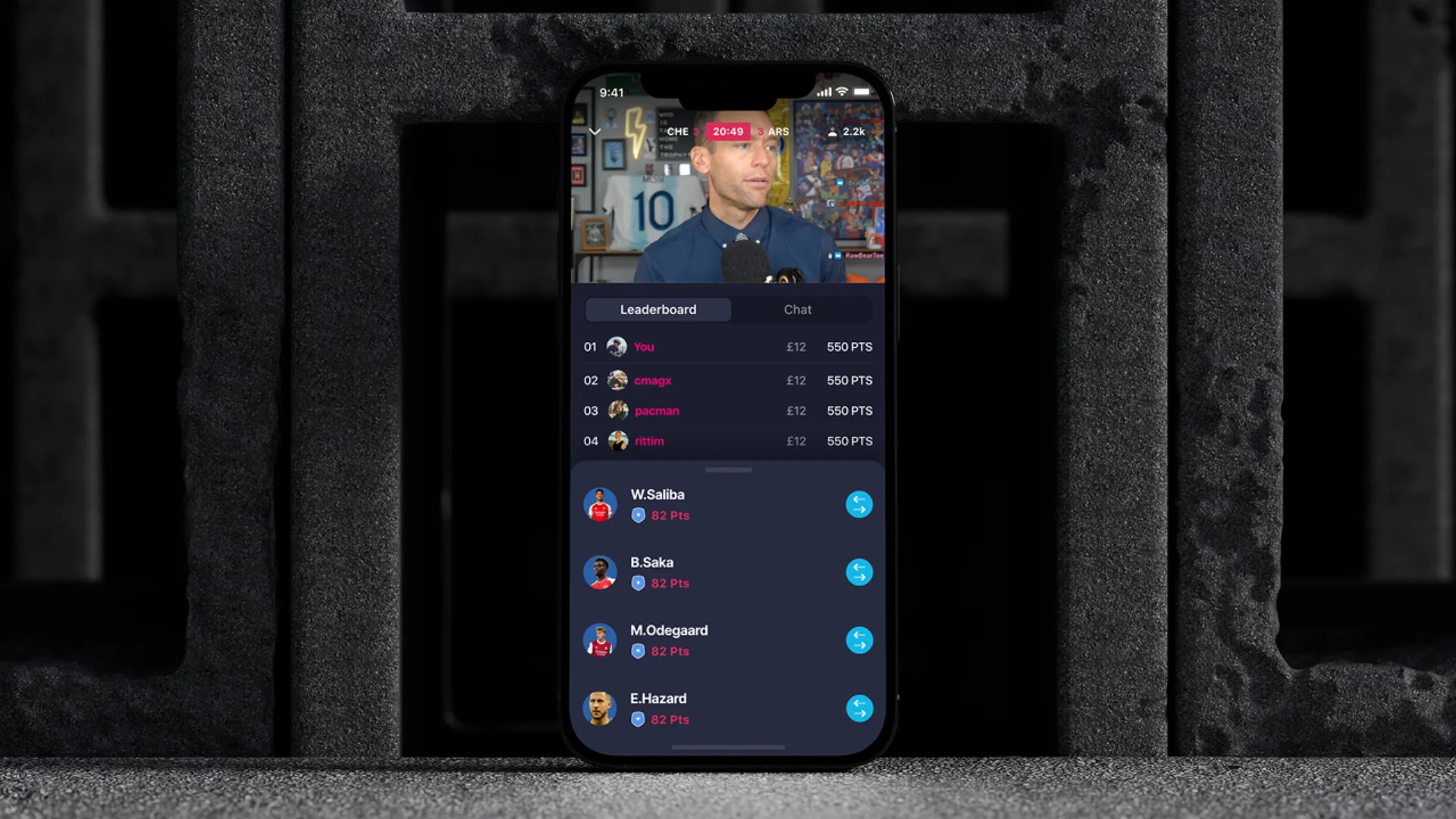 FanClash design detail